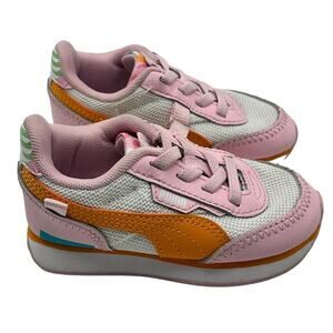 Puma Future Rider Flower Aura Sneaker Girls Toddler Size 6C